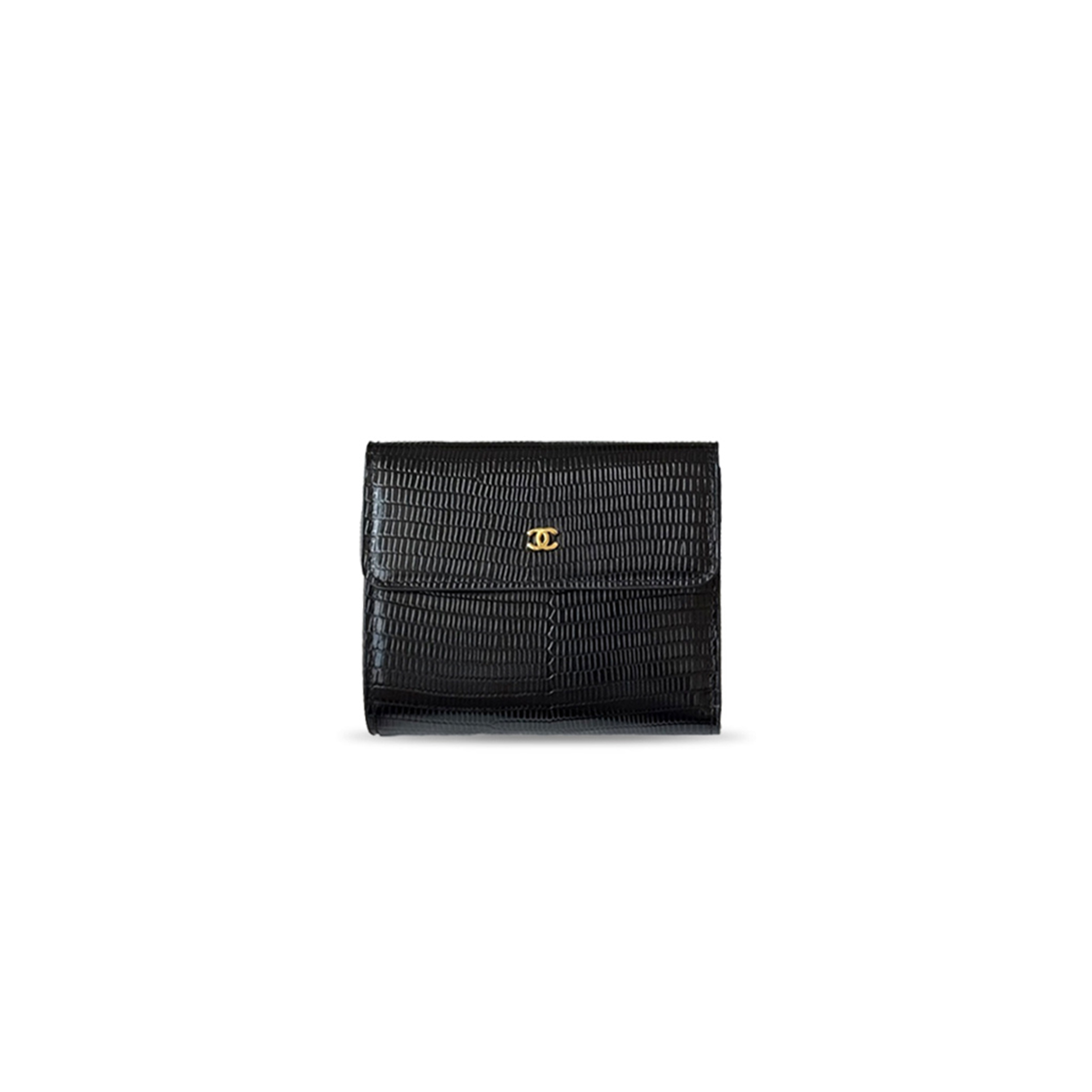 CHANEL LIZARD-EMBOSSED MINI WALLET AP5188 (11.5*10.5*3cm)